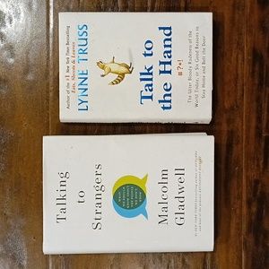 2 Book Lot | Talk to the Hand | Talking to Strangers